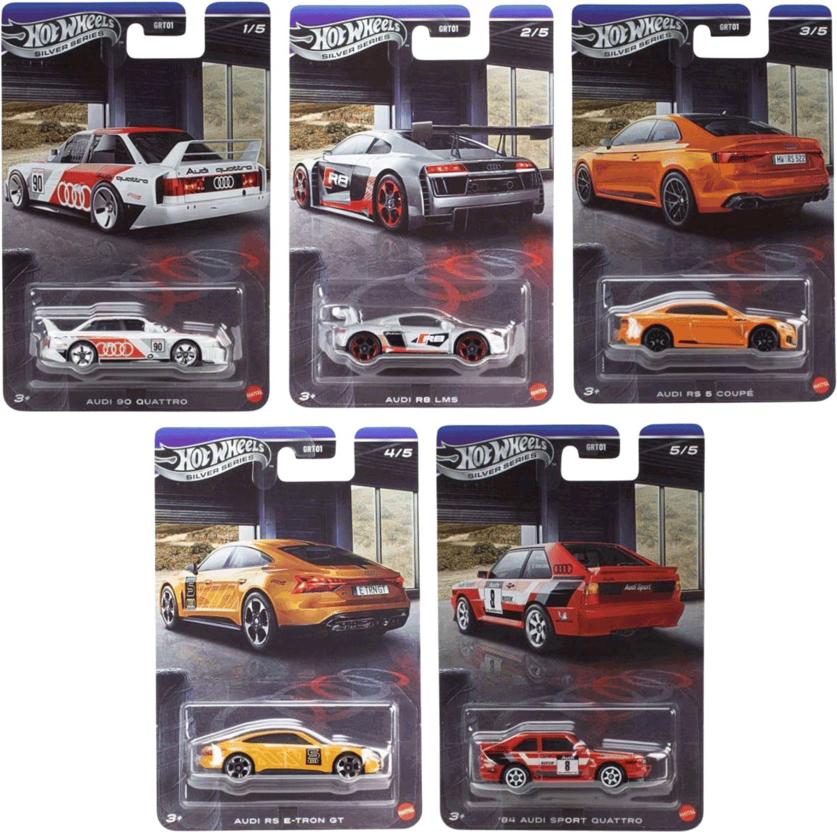 Hot Wheels 2026 Audi Collector Set inkl. CHASE Audi Sport Quattro | 1:64
