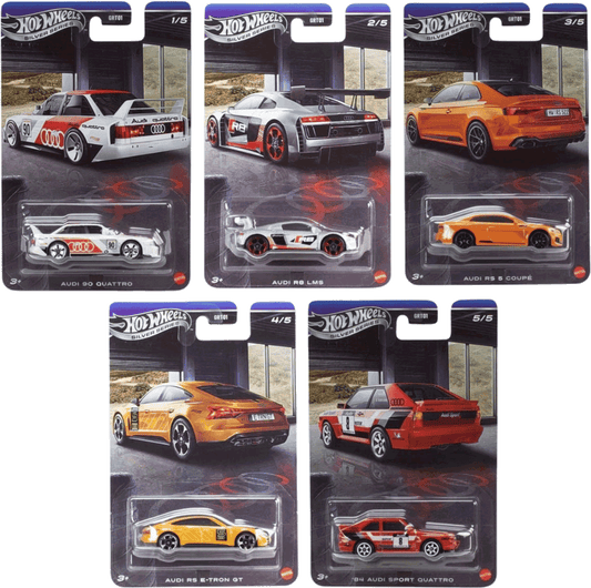 Hot Wheels 2026 Audi Collector Set inkl. CHASE Audi Sport Quattro | 1:64