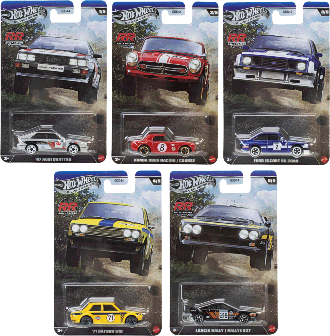 Hot Wheels 2026 Rally Racers Set | 1:64