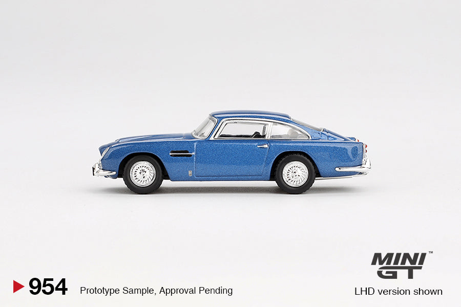 Mini GT #954 - Aston Martin DB5 Sierra, blue | 1:64