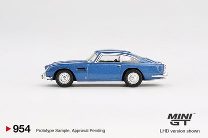 Mini GT #954 - Aston Martin DB5 Sierra, blue | 1:64