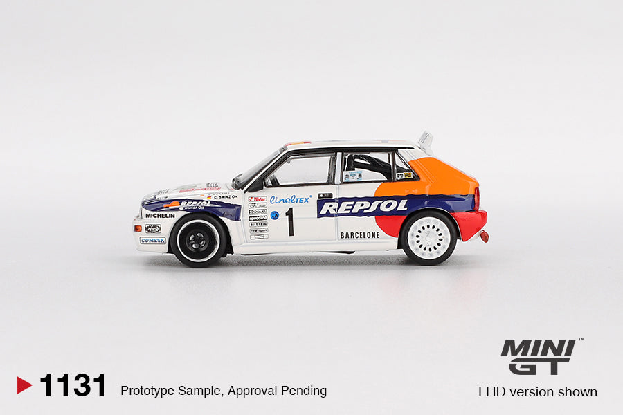 Mini GT #1131 - Lancia Delta HF Integrale Evoluzione #1 1993 Rallye Monte-Carlo | 1:64