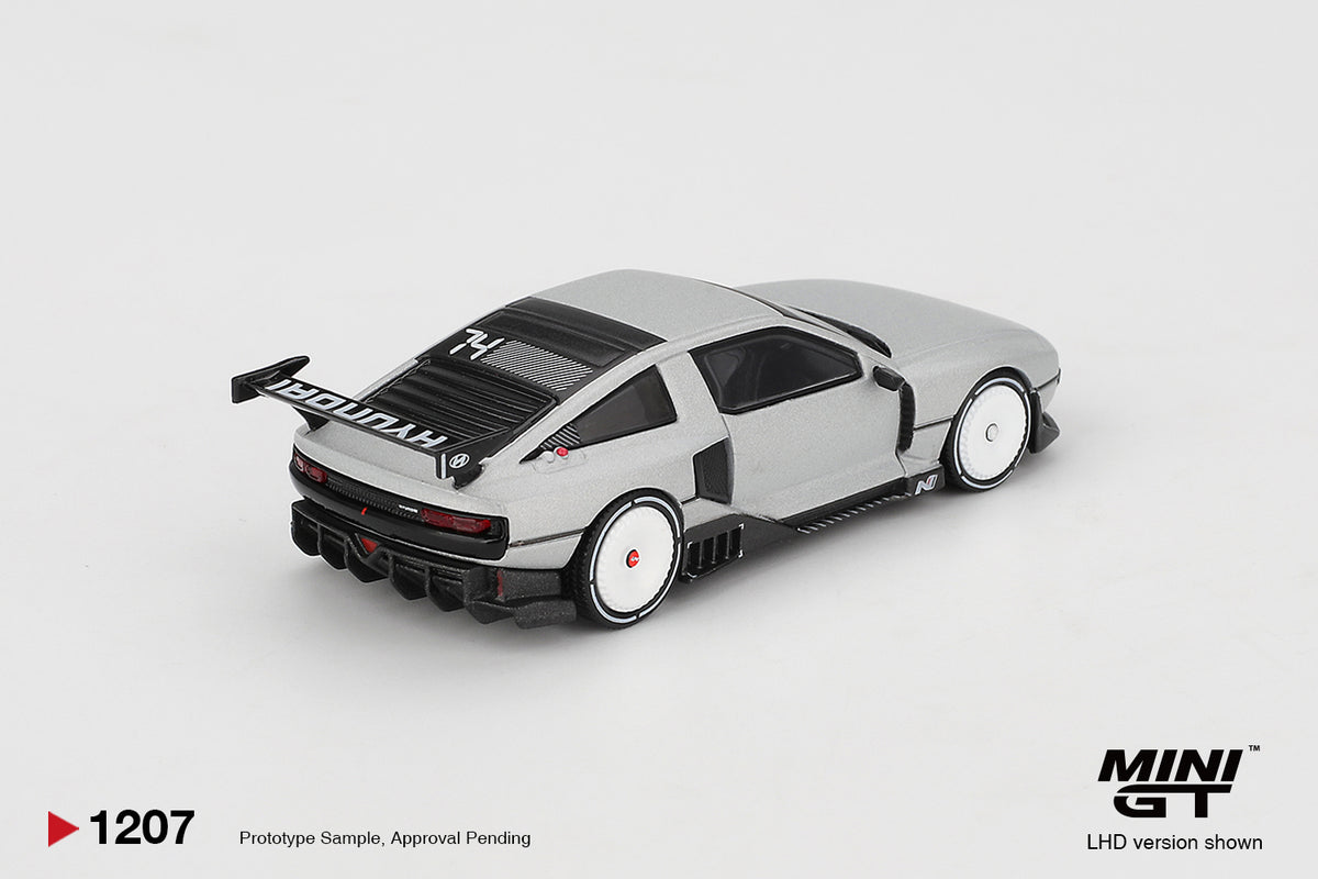 Mini GT #1207 - Hyundai Concept N Vision 74 (VP2) | 1:64