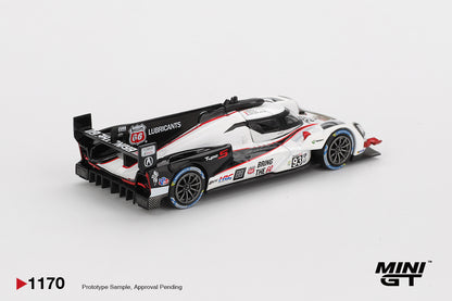 Mini GT #1170 - Acura ARX-06 GTP #93 Acura Meyer Shank Racing 2025 IMSA Daytona 24 Hrs | 1:64