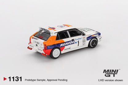 Mini GT #1131 - Lancia Delta HF Integrale Evoluzione #1 1993 Rallye Monte-Carlo | 1:64