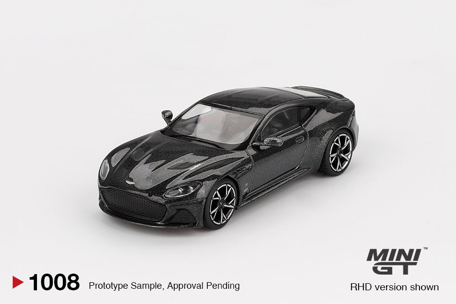 Mini GT #1008 - Aston Martin DBS 007 Edition, schwarz | 1:64