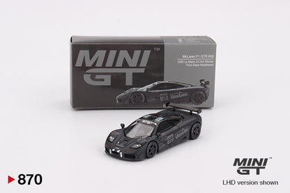 Mini GT #870 - McLaren F1 GTR, schwarz | 1:64