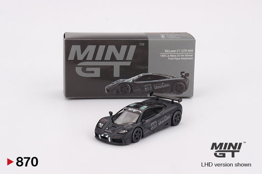 Mini GT #870 - McLaren F1 GTR, schwarz | 1:64