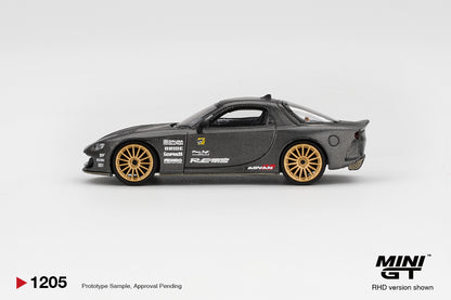 Mini GT #1205 - Mazda RX-7 RE-Amemiya Matsukiyo KOKU 3 Rotor NA-7 TAS 2025 Best Tuned Car Award | 1:64