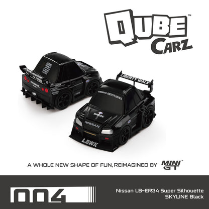 Mini GT - QubeCarz Sealed Case of 6 Cars inkl. CHANCE auf CHASE! | 1:64