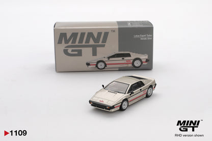 Mini GT #1109 - Lotus Esprit Turbo, metallic silver | 1:64