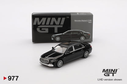 Mini GT #977 - Mercedes-Benz Maybach S 680, schwarz | 1:64