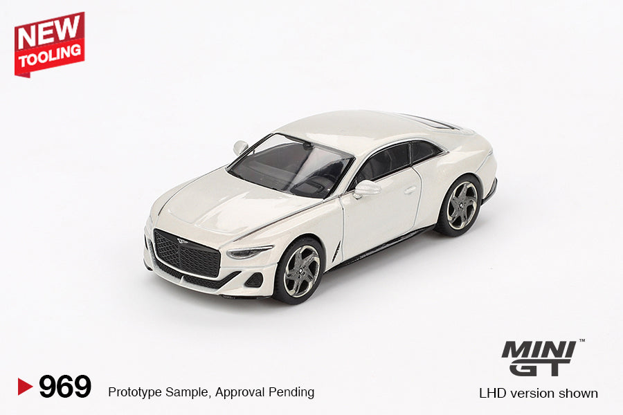 Mini GT #969 - Bentley Batur, Bonneville Pearl | 1:64
