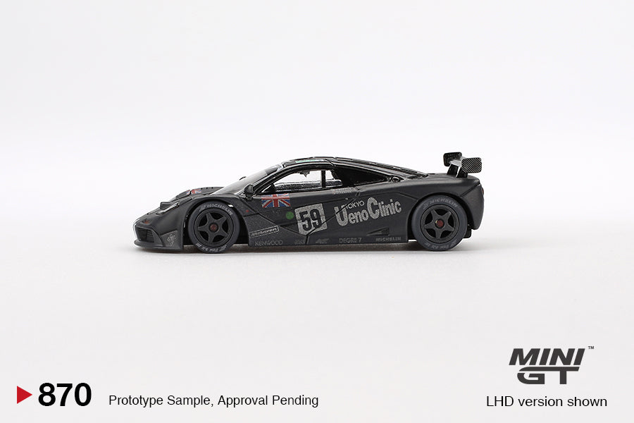 Mini GT #870 - McLaren F1 GTR, schwarz | 1:64