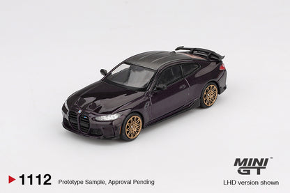 Mini GT #1112 - BMW M4 M-Performance, Daytona Violet | 1:64