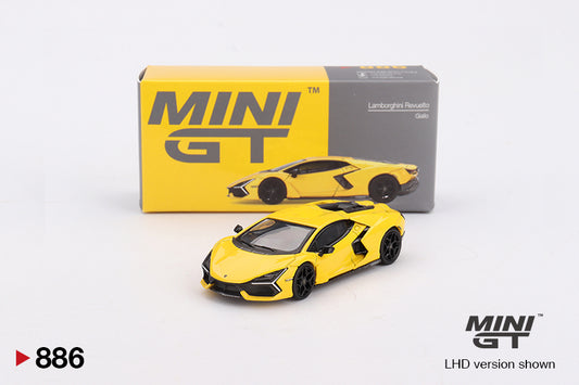 Mini GT #886 - Lamborghini Revuelto Giallo, gelb | 1:64