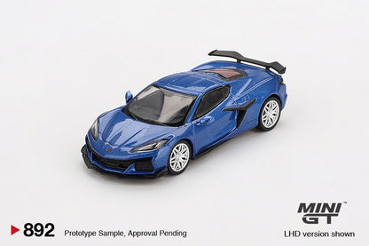 Mini GT #892 - Chevrolet Corvette Z06, blau | 1:64