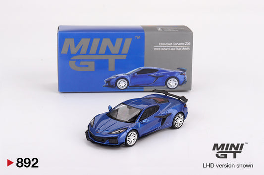 Mini GT #892 - Chevrolet Corvette Z06, blau | 1:64
