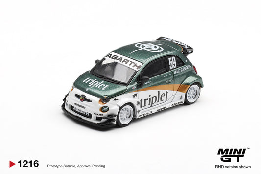 Mini GT #1216 - Abarth 595 LB-WORKS, TY Edition | 1:64