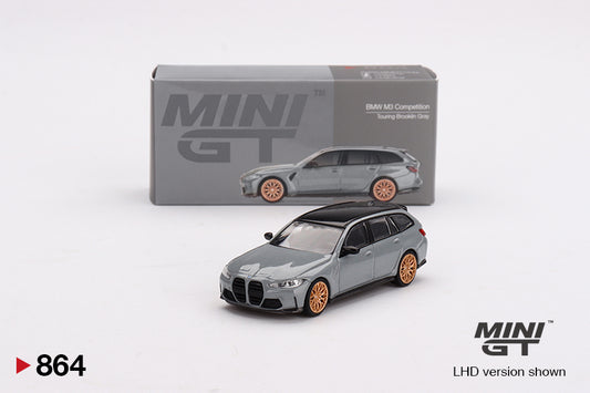 Mini GT #864 - BMW M3 Touring (G81) Competition, grau | 1:64