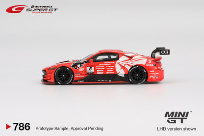 Mini GT #889 - Honda NSX-GT Type S GT500 #8 *ARTA MUGEN NSX-GT* ARTA SUPER GT Series, rot/weiß/schwarz | 1:64
