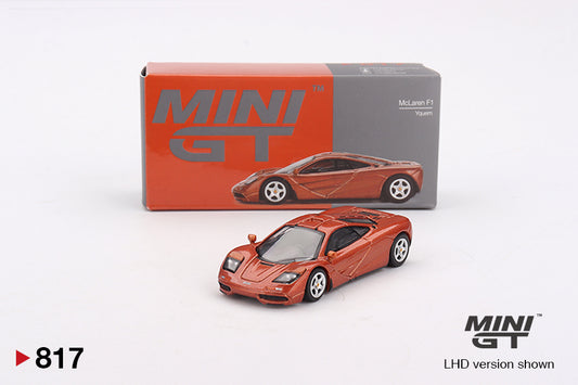 Mini GT #817 - McLaren F1, orange | 1:64