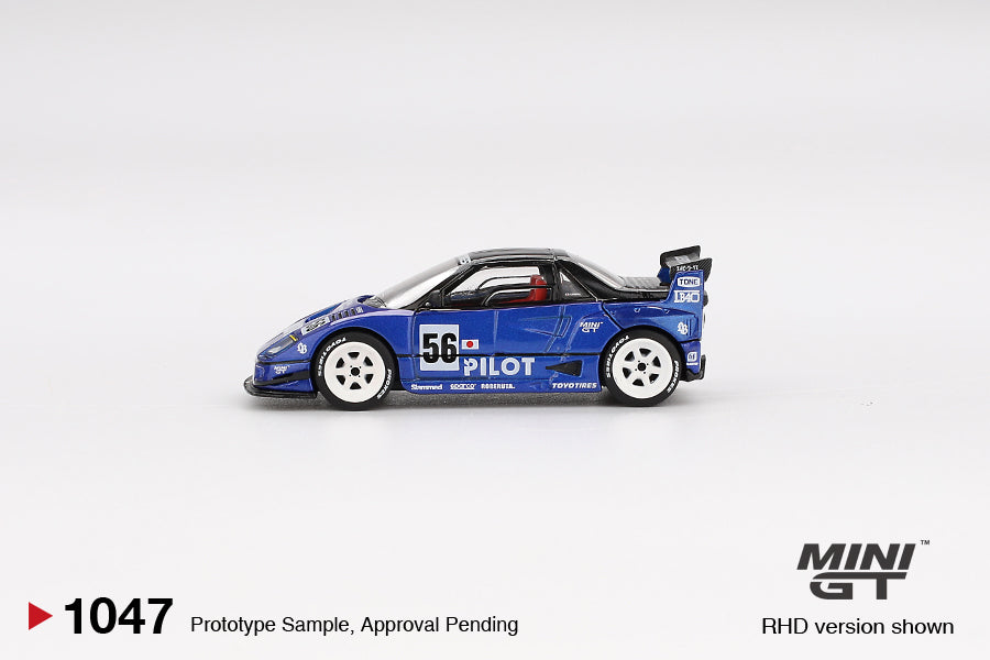 Mini GT #1047 - Mazda AZ-1 Liberty Walk LB40 *Pilot*, blue | 1:64