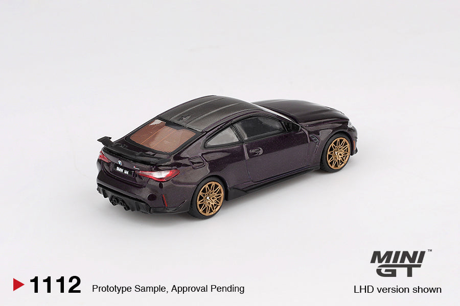 Mini GT #1112 - BMW M4 M-Performance, Daytona Violet | 1:64