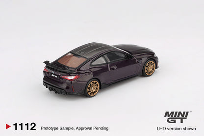 Mini GT #1112 - BMW M4 M-Performance, Daytona Violet | 1:64