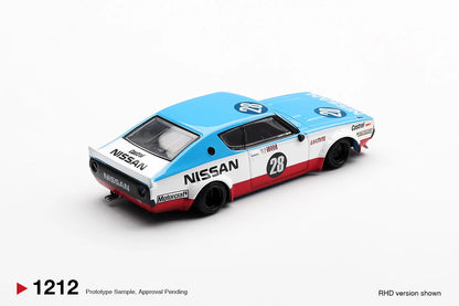 Mini GT #1212 - Nissan GT-R (KPGC110) Skyline Kenmeri Liberty Walk Nissan Racing 75 Concept | 1:64