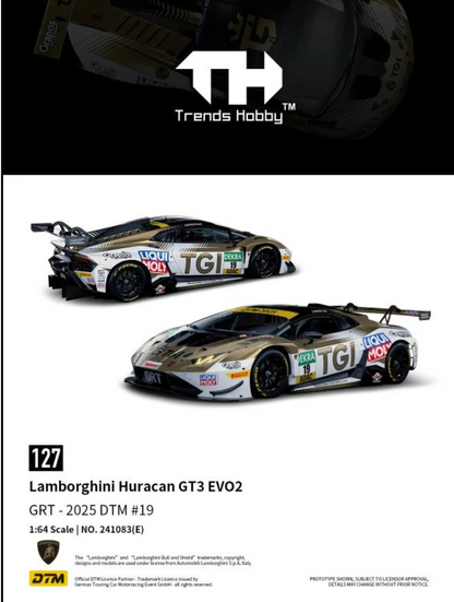 Trends Hobby - Lamborghini Huracan GT3 EVO2 - DTM 2025 #19 | 1:64