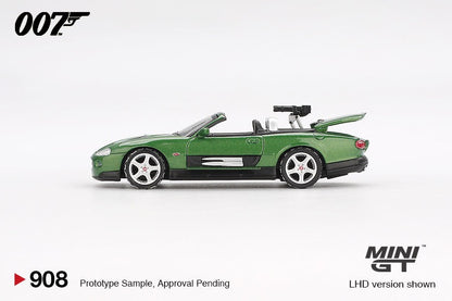 Mini GT #908-007G - Jaguar XKR *Die Another Day* German Blister | 1:64