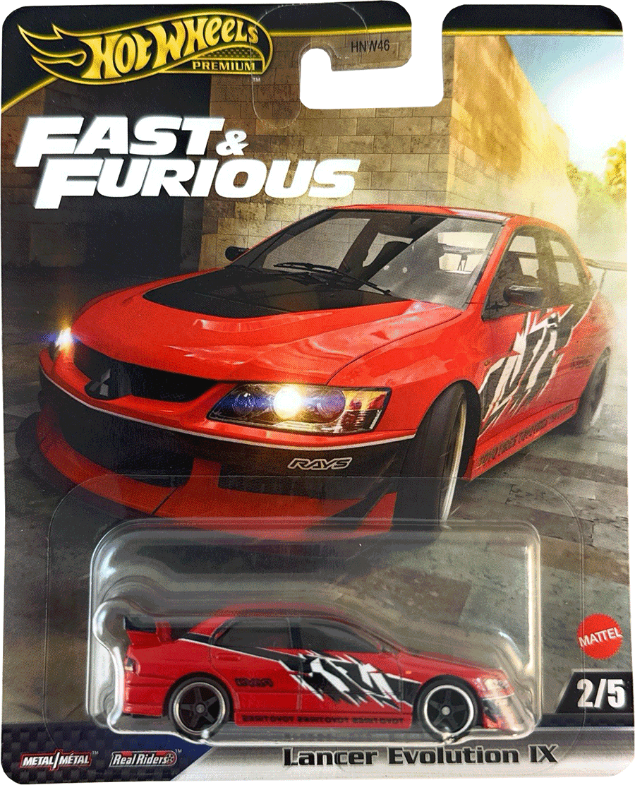 Hot Wheels 2025 Premium Fast & Furious Lancer Evolution IX | 1:64