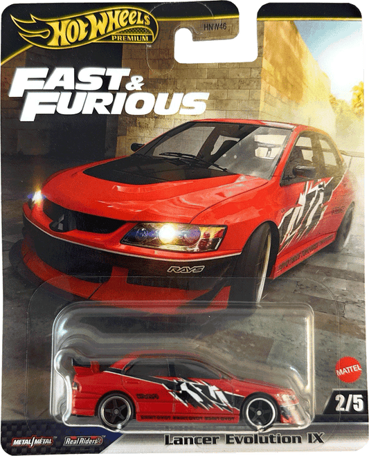 Hot Wheels 2025 Premium Fast & Furious Lancer Evolution IX | 1:64