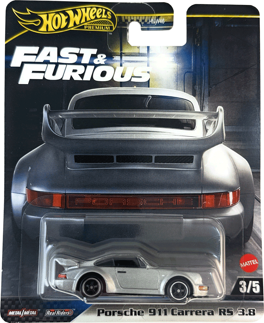Hot Wheels 2025 Premium Fast & Furious Porsche 911 Carrera RS 3.8 | 1:64