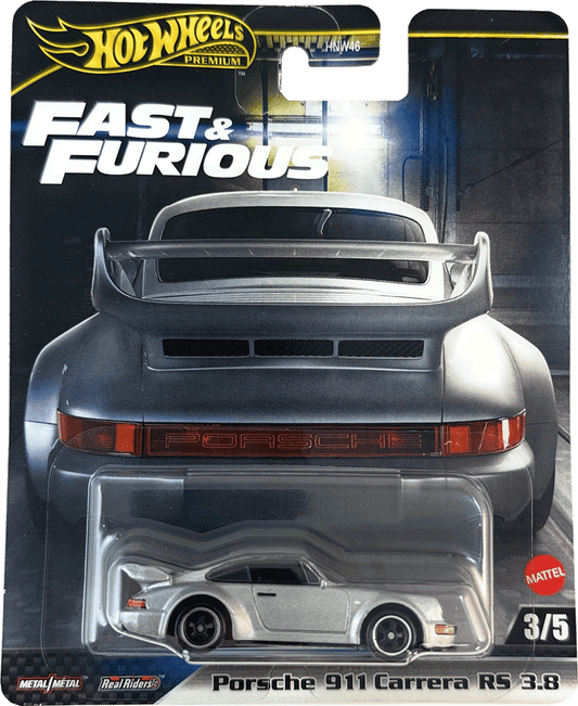 Hot Wheels 2025 Premium Fast & Furious Porsche 911 Carrera RS 3.8 | 1:64