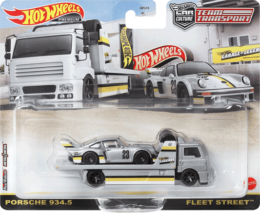 Hot Wheels Legends Tour Team Transport Porsche 934.5 und Fleet Street | 1:64
