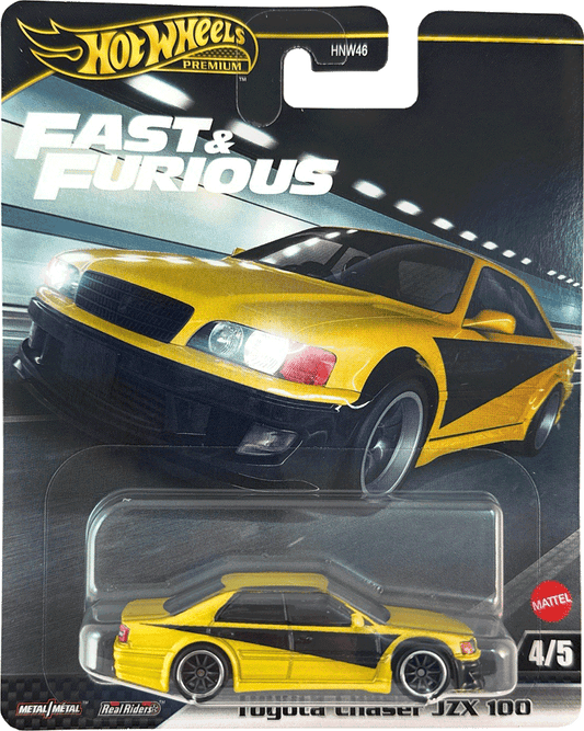 Hot Wheels 2025 Premium Fast & Furious Toyota Chaser JZX 100 | 1:64