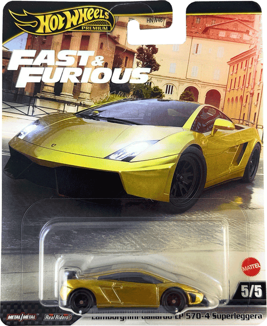 Hot Wheels 2025 Premium Fast & Furious Lamborghini Gallardo LP570-4 Superleggera | 1:64