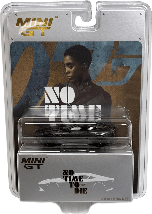 Mini GT #904-007E - Aston Martin DBS 007 No Time To Die English Blister | 1:64