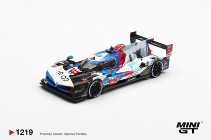 Mini GT #1219 - BMW M Hybrid V8 Hypercar #15 BMW M Team WRT 2024 Le Mans 24 Hrs | 1:64
